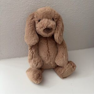 Authentic NWT Jellycat Original Bashful Toffee Puppy Medium Plush Stuffed Animal